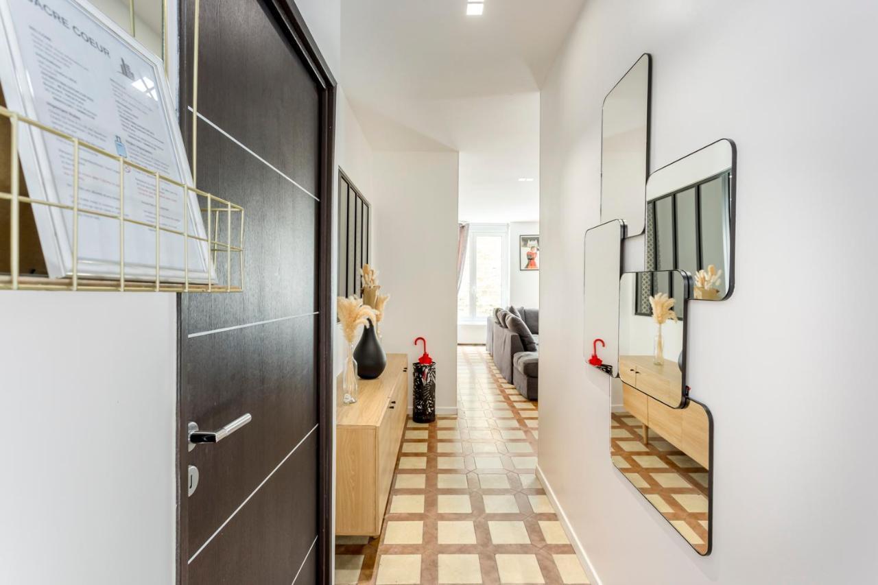 פריז 180 Suite Eden, Luxury Apt At Sacre Coeur מראה חיצוני תמונה